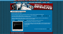 Desktop Screenshot of designs.plastic-soldier.com